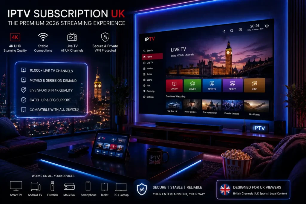 IPTV Subscription UK