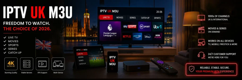 IPTV UK M3U