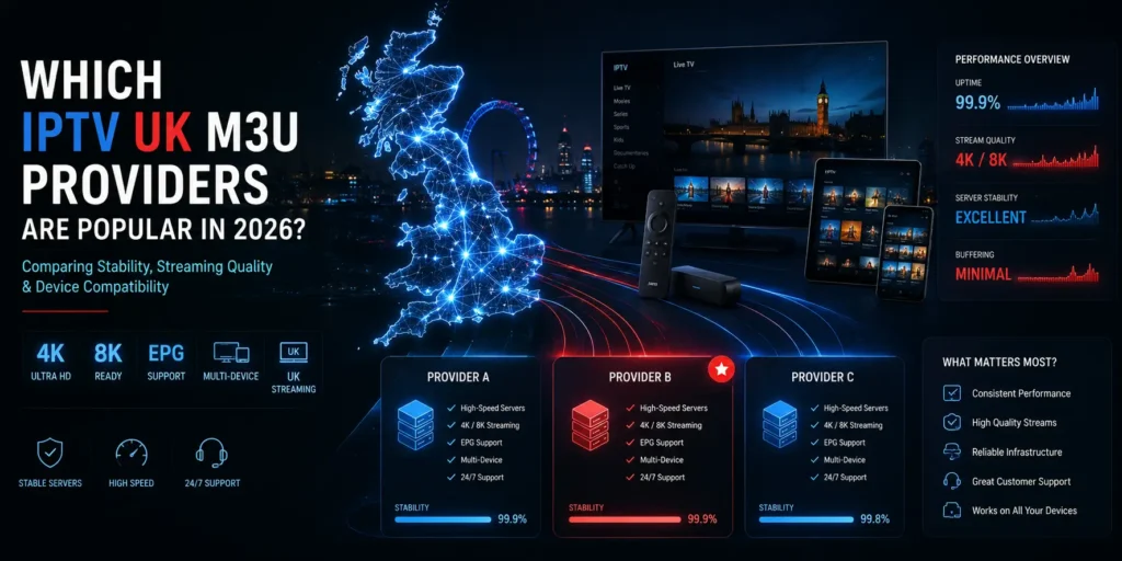 IPTV UK M3U Providers