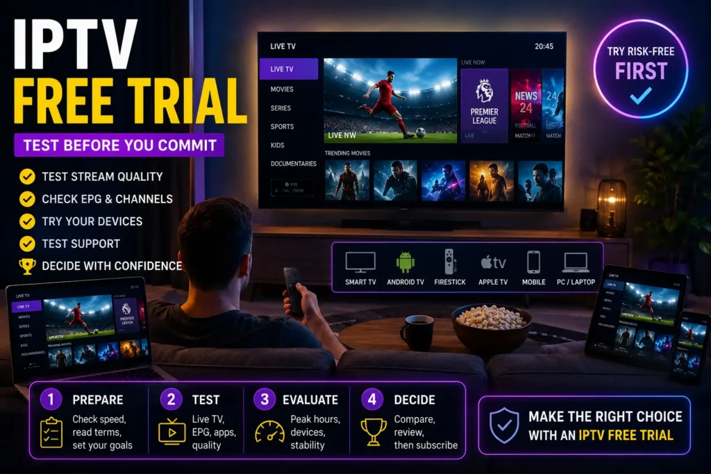 IPTV Free Trial
