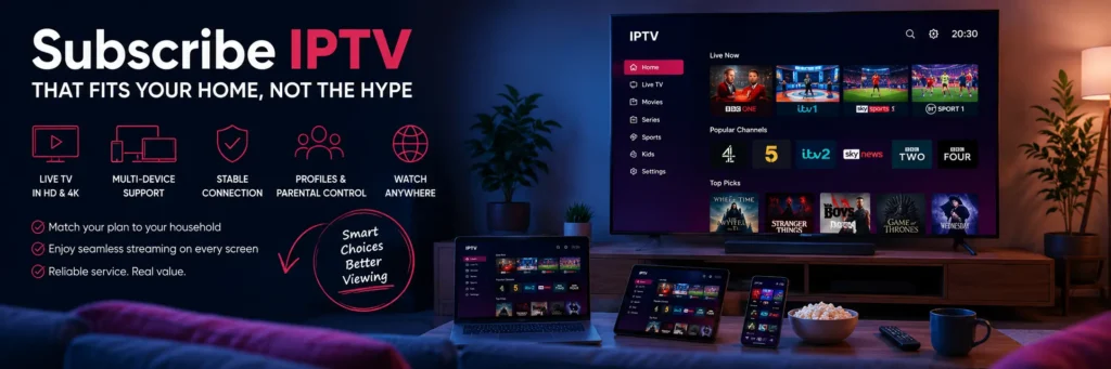 Subscribe IPTV